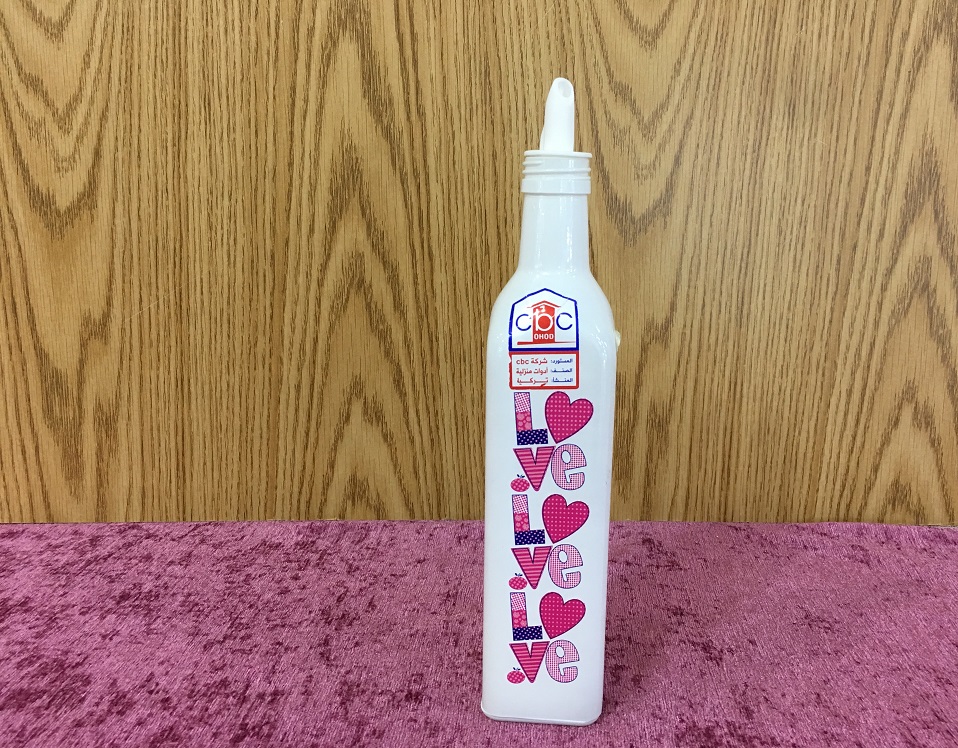 زجاجه مربعه لاف كبيره 500069