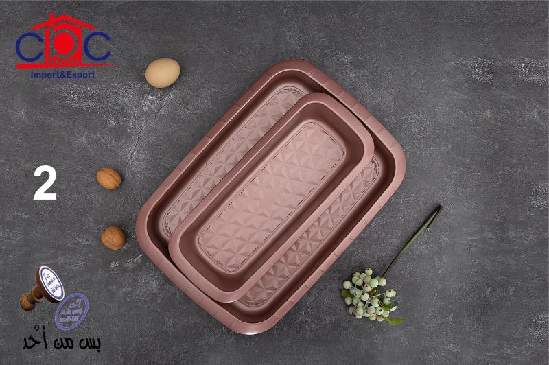 طاجن + قالب كيك مستطيل رقم 2 روز