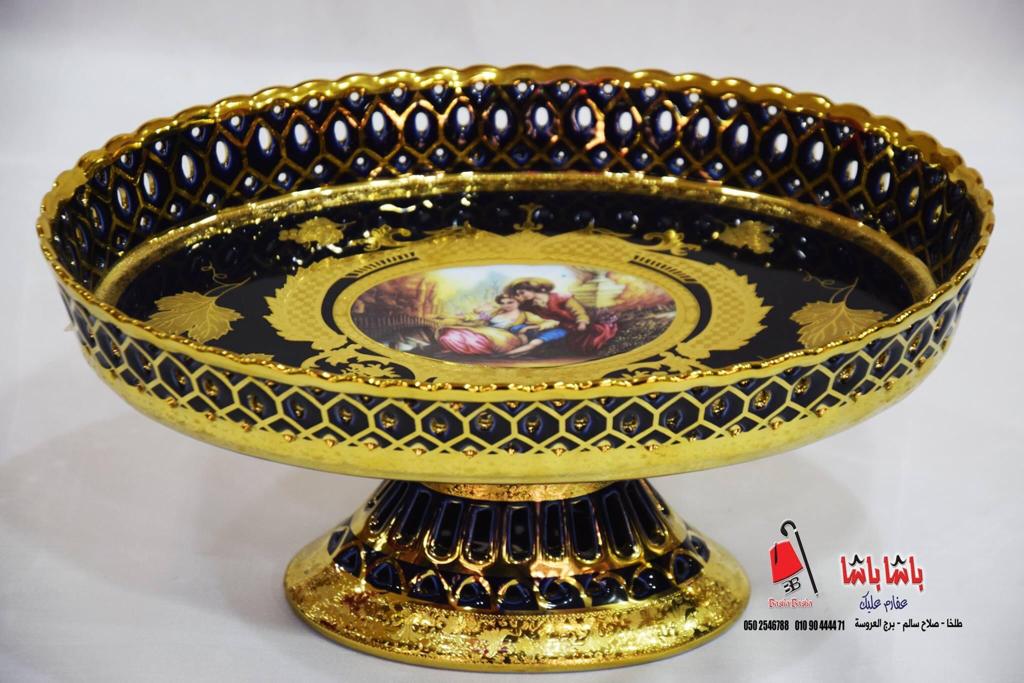 طبق فاكهه بخيت بيضاوى