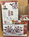 طقم صاج قلب جرانيت 10 ق مدور تركى