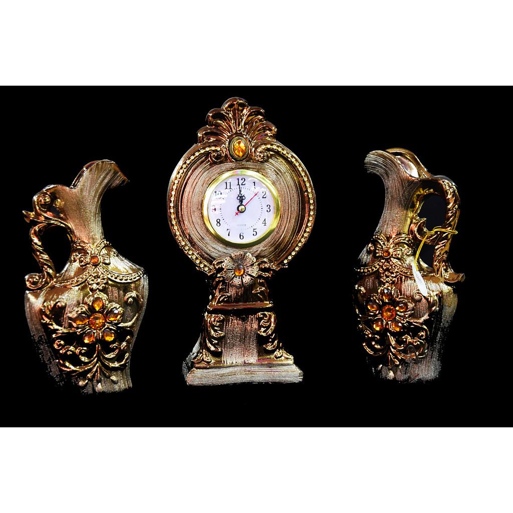 طقم فازه بالساعه جاليرى 3 ق