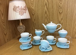 A طقم شاى دندشه 17 ق