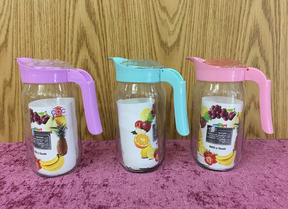 دورق شفاف 1 لتر 100003